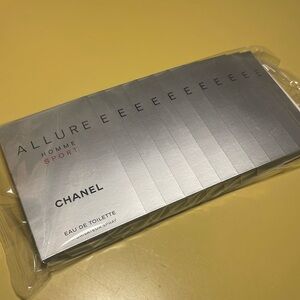 chanel allure homme sport edt perfume 12x1.5ml